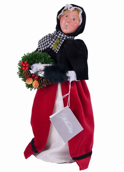 Item 113541 Red/Black Colonial Woman