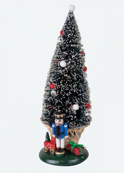 Lady Mouse Caroler Christmas Ornament Tree Decoration 
