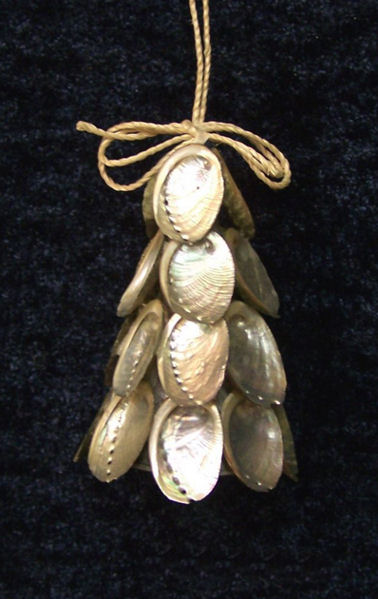 Item 115047 Abalone Tree Ornament
