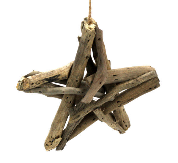 Item 115066 Driftwood Star Ornament