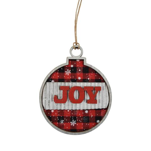 Item 122057 Joy Ornament