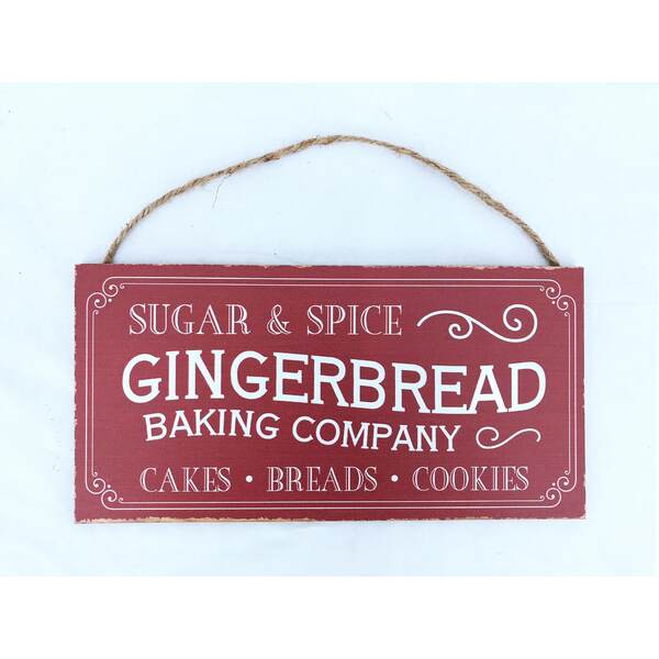Item 122071 Gingerbread Sign