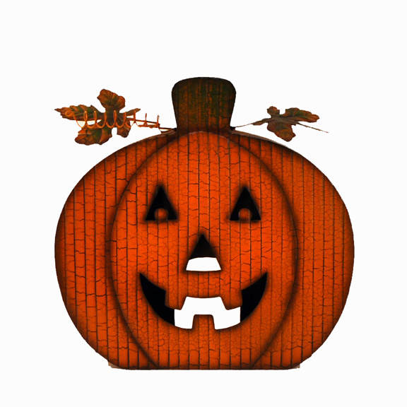 Item 127265 Halloween Porch Pumpkin Decoration