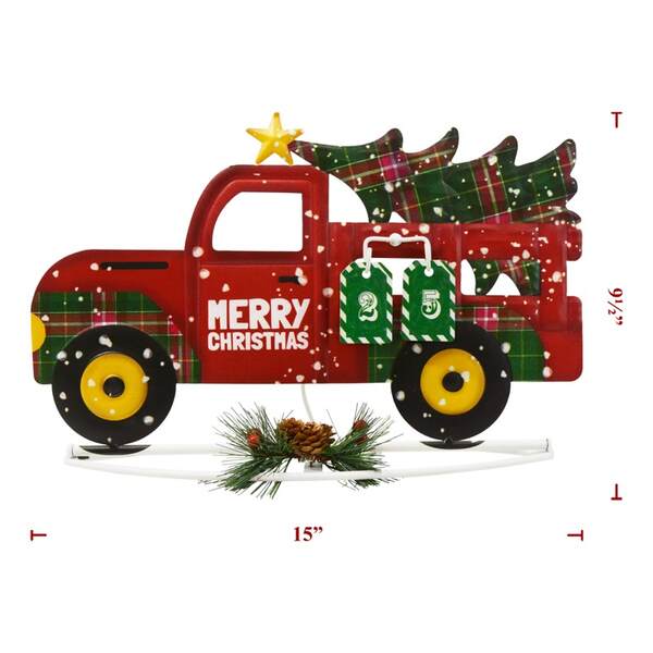 Item 127342 Christmas Truck Count Down