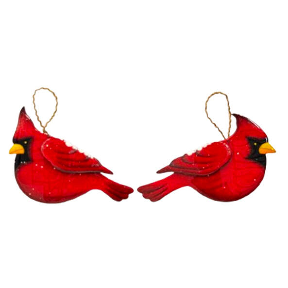 Item 127413 Glossy Cardinal Ornament
