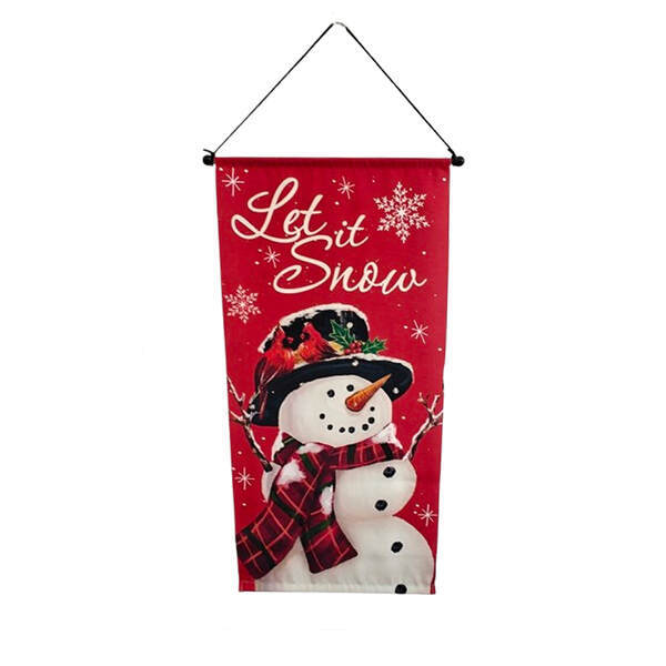 Item 127560 Let It Snow Snowman Hanging