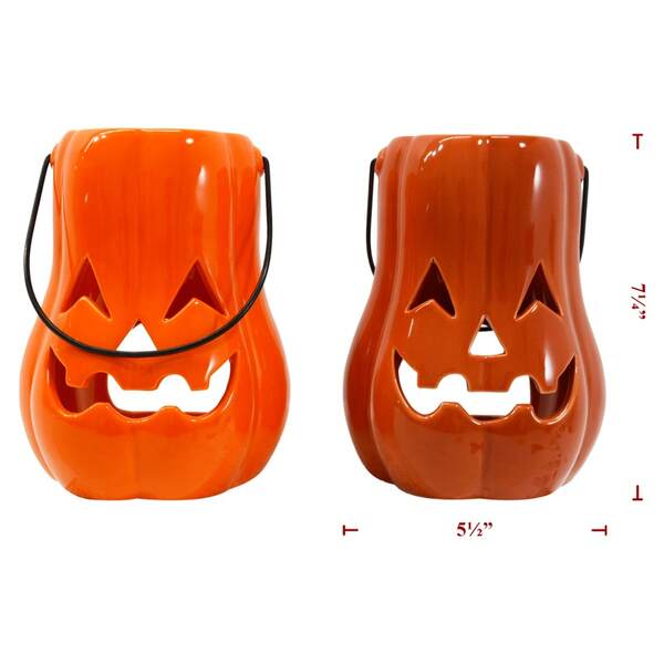 Item 128145 Pumpkin With Handle