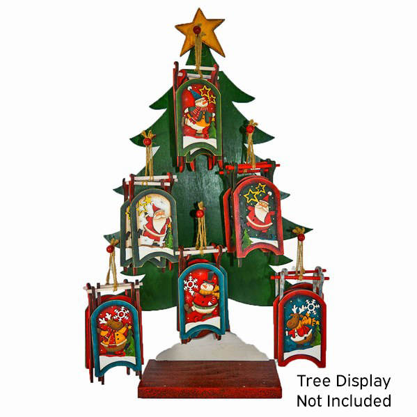 Item 128251 Christmas Sleigh Ornament