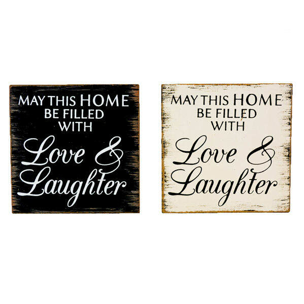Item 128275 Love and Laughter Sign