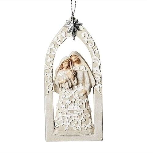 Item 134098 Holy Family Papercut Ornament