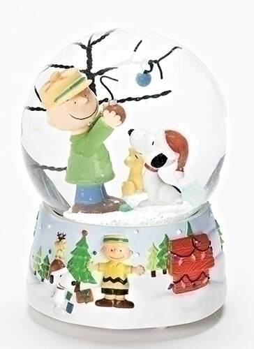 Item 134116 Musical Charlie Brown Dome