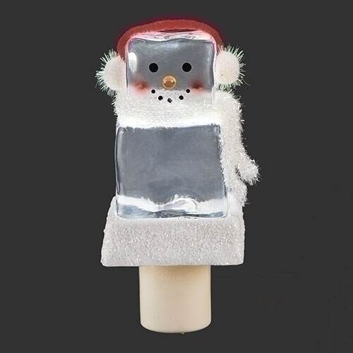 Item 134245 Icecube Snowman Night Light