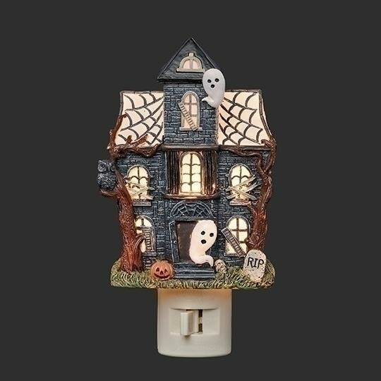 Item 135023 Lighted Haunted House Nightlight