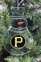 Item 141037 Pittsburgh Pirates Snowman Ornament