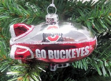 Item 141282 Ohio State University Buckeyes Blimp Ornament