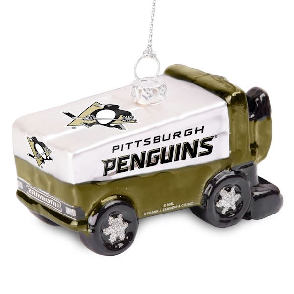 Item 141372 Pittsburgh Penguins Zamboni Ornament