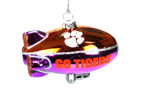 Item 141378 Clemson University Tigers Blimp Ornament