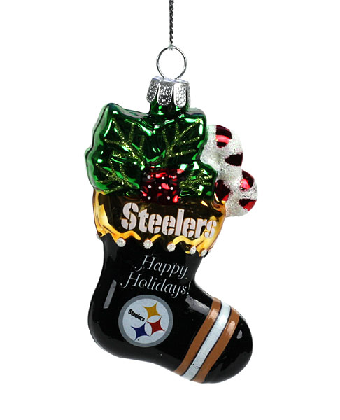 Item 141445 Pittsburgh Steelers Stocking Ornament