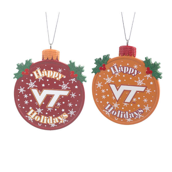 Item 143037 Virginia Tech Coaster Ornament