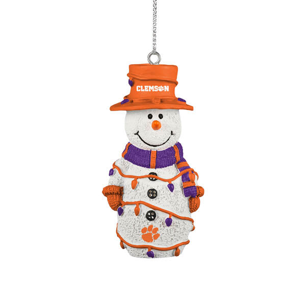 Item 143194 Clemson Snowman Ornament