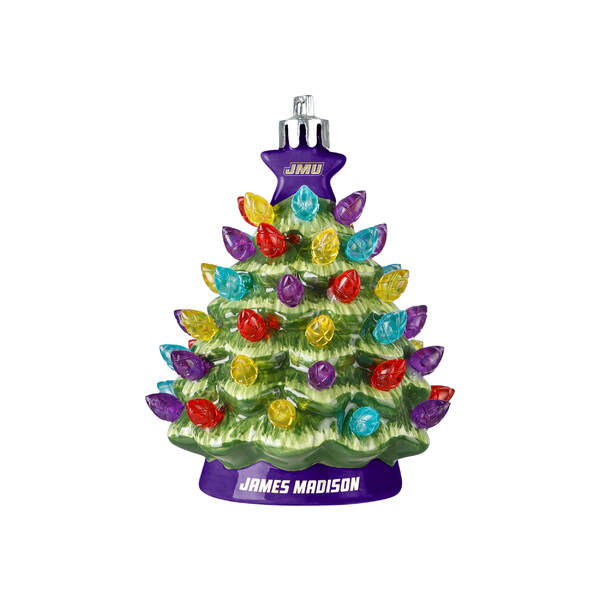 Item 143277 JMU Ceramic Tree Ornament