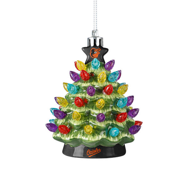 Item 143295 Baltimore Orioles Ceramic Tree Ornament