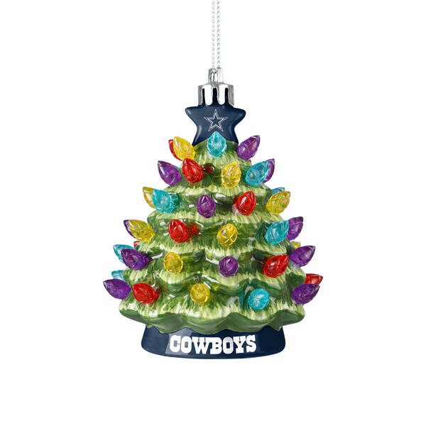 Item 143303 Dallas Cowboys Ceramic Tree Ornament