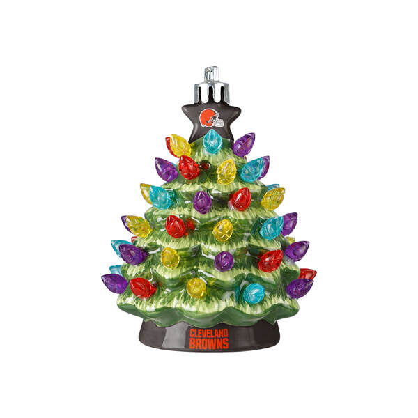 Item 143308 Cleveland Browns Ceramic Tree Ornament