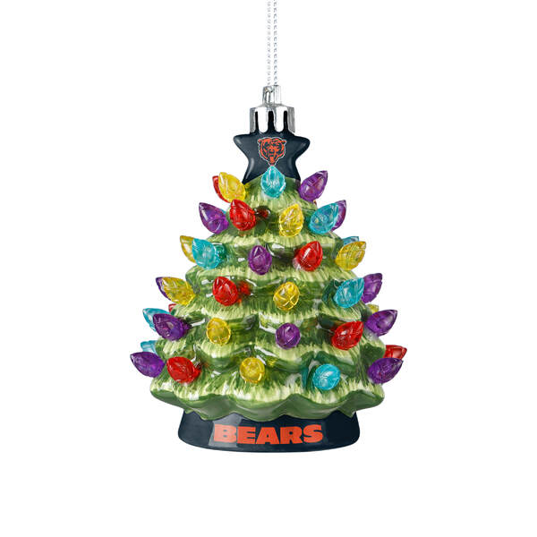 Item 143317 Chicago Bears Ceramic Tree Ornament
