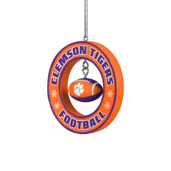 Item 143329 Clemson Floating Football Ornament