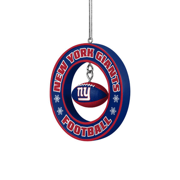 Item 143369 New York Giants Floating Football Ornament