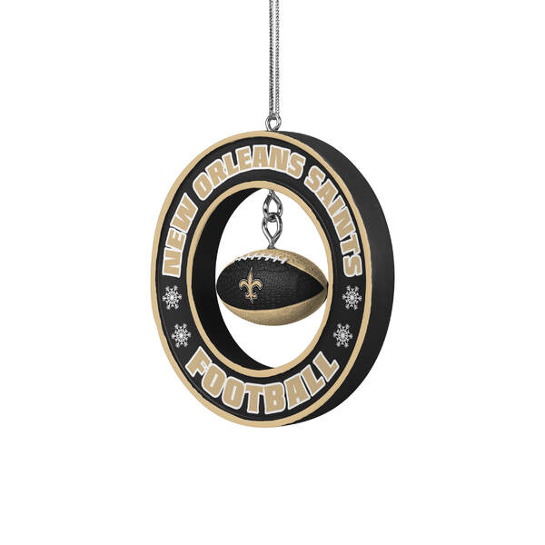 Item 143372 New Orleans Saints Floating Football Ornament