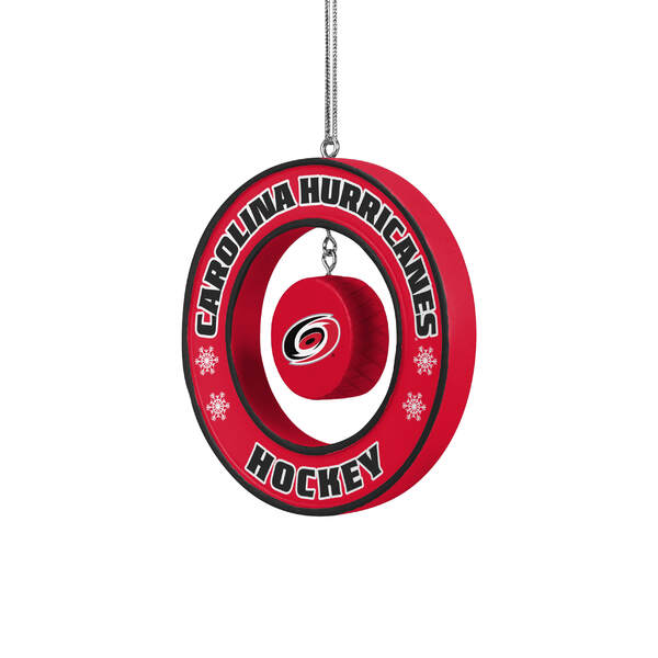 Item 143375 Carolina Hurricanes Floating Hockey Puck Ornament