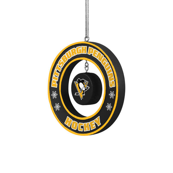 Item 143376 Pittsburgh Penguins Floating Hockey Puck Ornament