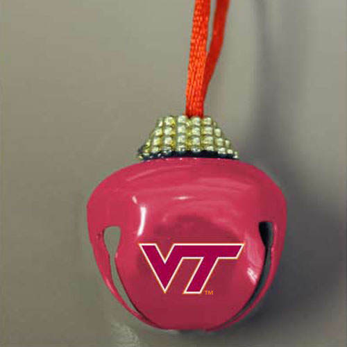 Item 146906 Virginia Tech Hokies Jingle Bell Necklace