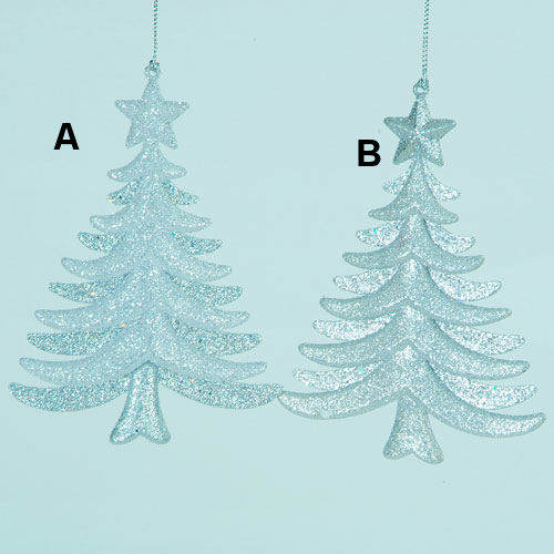 Item 147063 Silver Christmas Tree Ornament 
