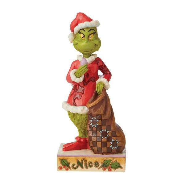 Item 156017 Grinch Two Sided Naughty/Nice Figure