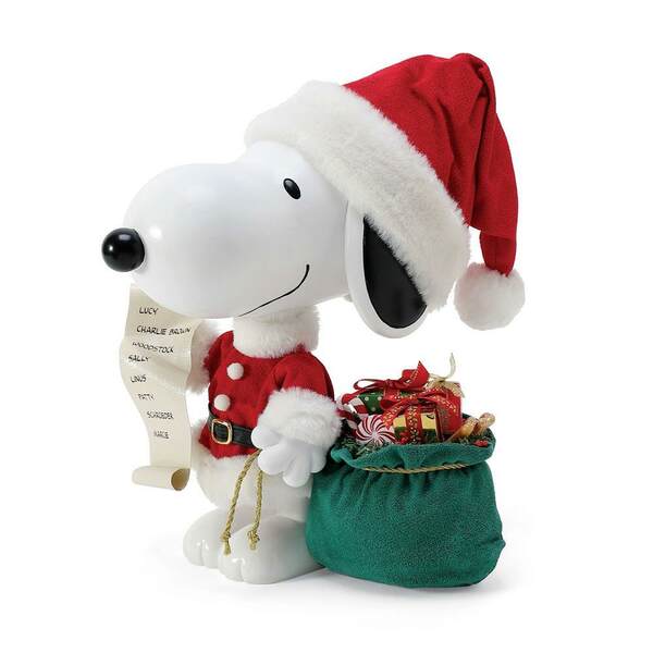Item 156142 Christmas Beagle Santa Snoopy