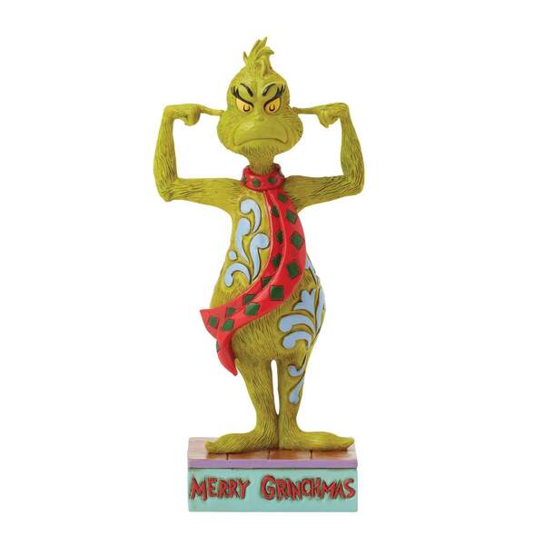 Item 156149 Grinch Plugging His Ears Figure