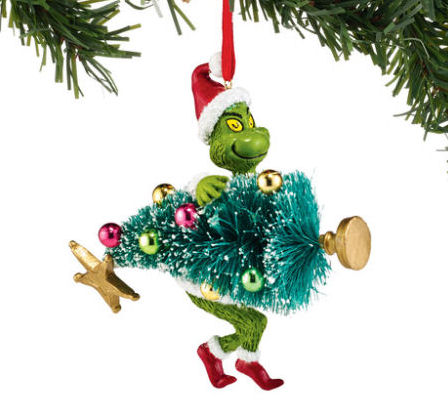 Item 156170 Grinch Stealing Tree Ornament