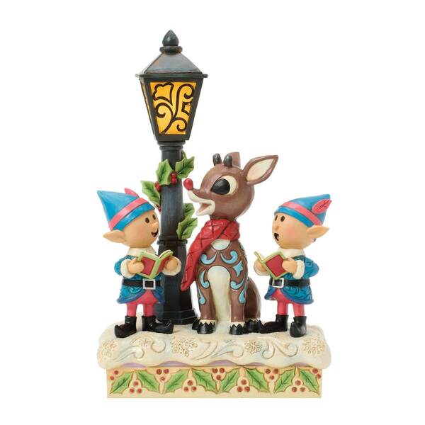 Item 156217 Rudolph And Elves Caroling
