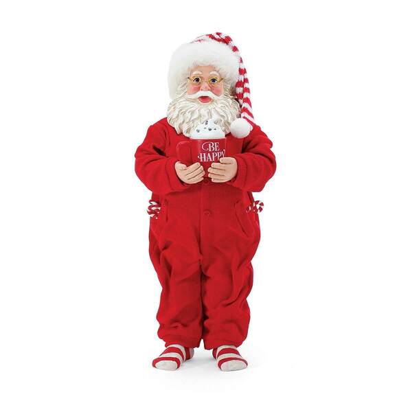 Item 156251 Be Happy Clothtique Santa