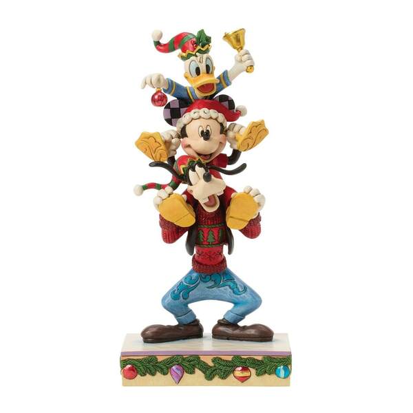 Item 156290 Mickey Donald And Goofy Stacked Figure