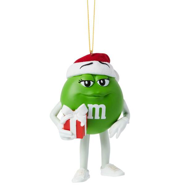 Item 156468 M&M Green Ornament