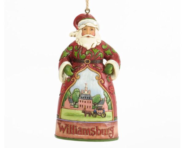 Item 156821 Williamsburg Santa Jim Shore Ornament