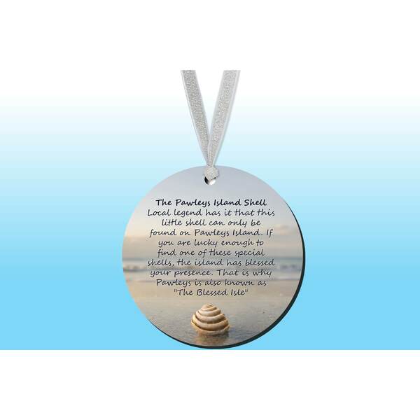 Item 162010 The Pawleys Island Shell Ornament
