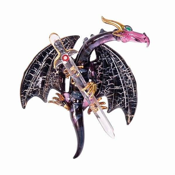 Item 177017 Dragon With Sword Ornament
