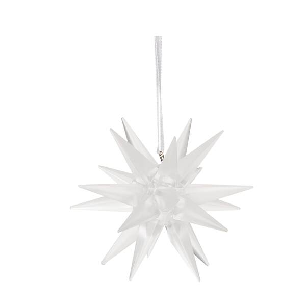 Item 177138 Frosted Star Burst Ornament