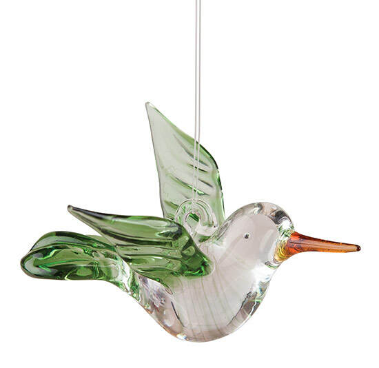 Item 177197 Spun Glass Hummingbird Ornament