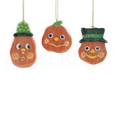 Item 177282 Pumpkin Cookie Ornament